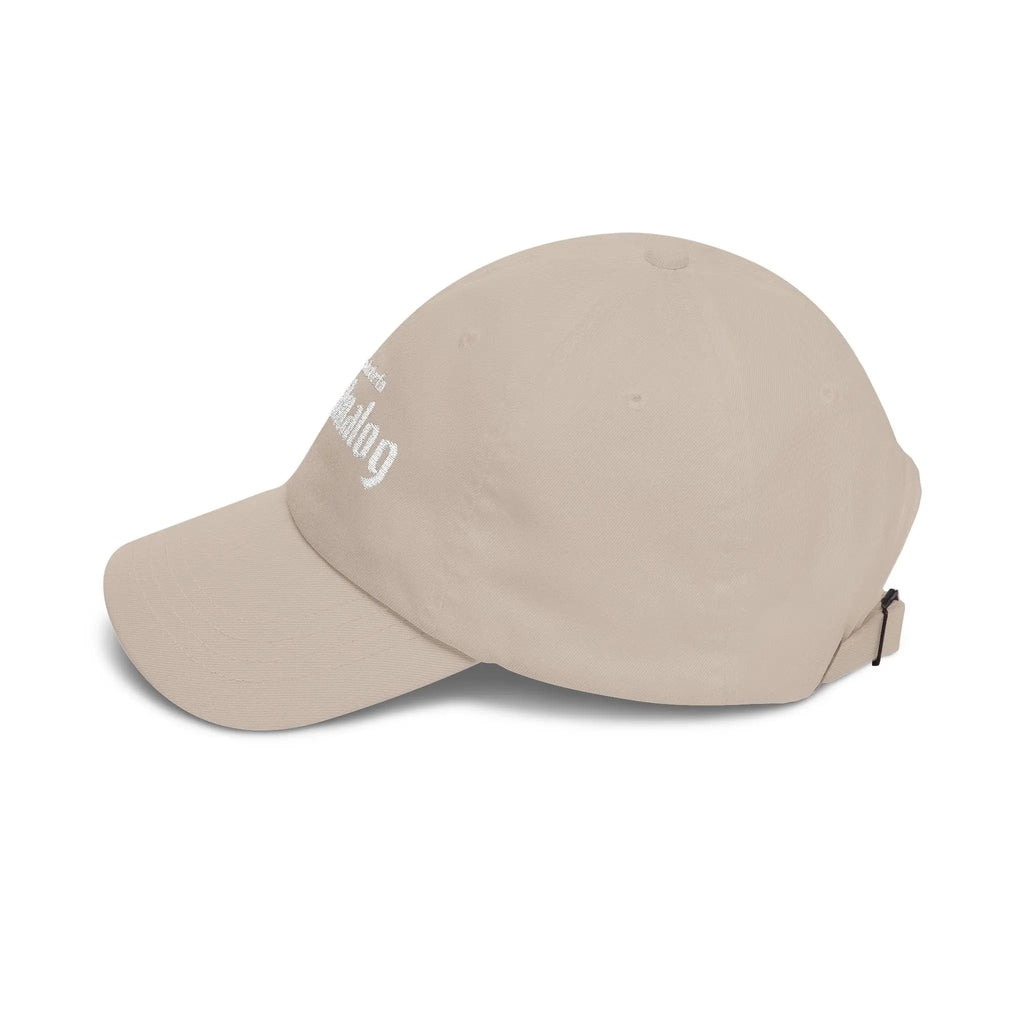 Stay Analog Dad Cap – Vintage Gothic bestickte Baseballmütze – Photo Studio Berlin