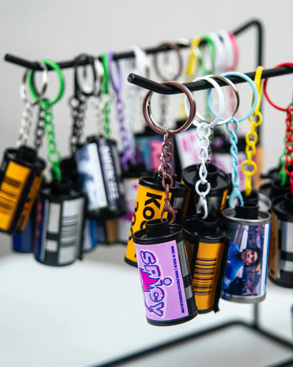 Porte-clés en pellicule – Boîte recyclée faite à la main - Photo Studio Berlin
