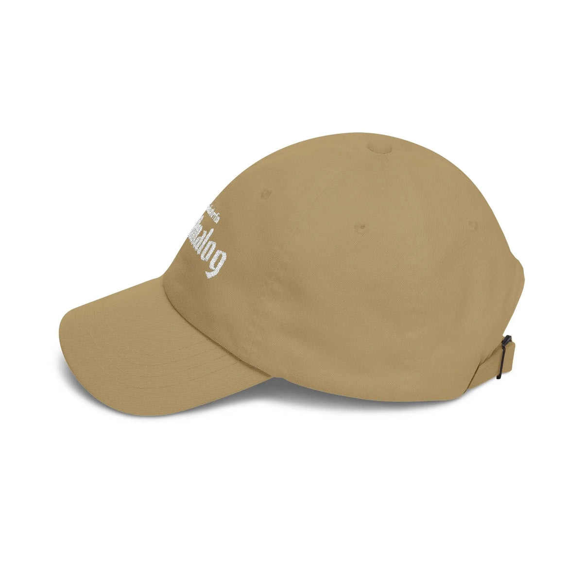 Stay Analog Dad Cap – Vintage Gothic bestickte Baseballmütze – Photo Studio Berlin