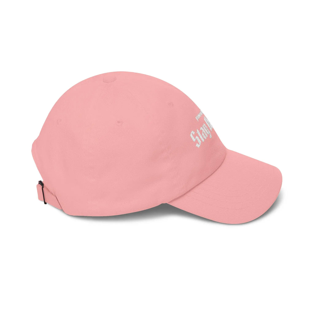 Stay Analog Dad Cap – Vintage Gothic bestickte Baseballmütze – Photo Studio Berlin