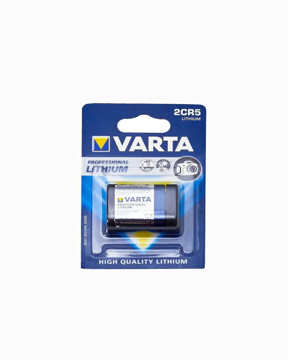 Varta 2CR5 电池 – 6V 锂相机电池 - Photo Studio Berlin