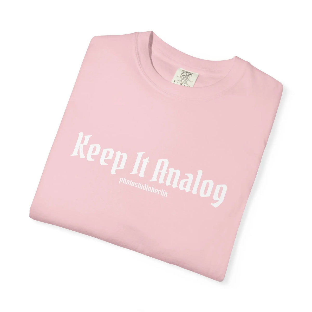 Keep It Analog T-Shirt — Vintage Retro Graphic Tee - Photo Studio Berlin