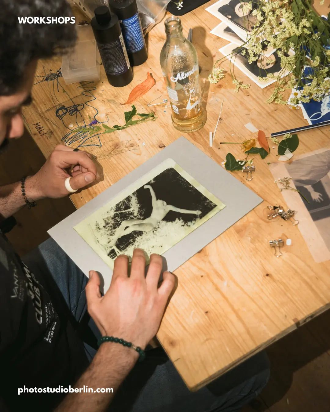 1:1 Cyanotype Workshop – Learn the Complete Blue Print Process Berlin Photo Studio