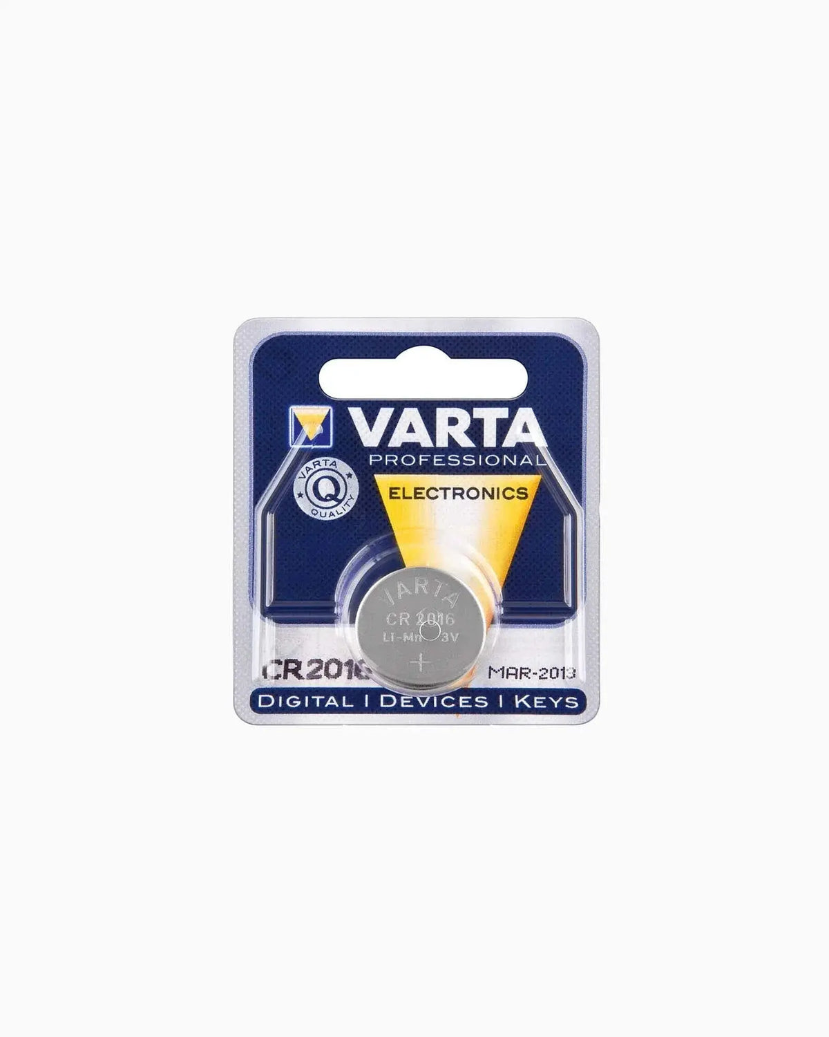 Varta CR2016 电池 - 3V 锂纽扣电池 - Photo Studio Berlin