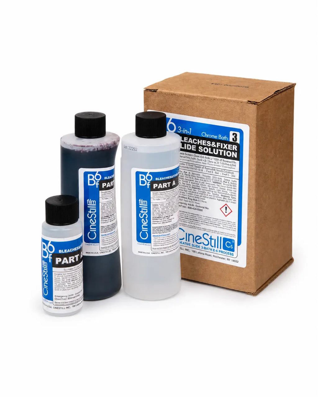 CineStill CS6 E-6 Chrome Processing Kit — 2-in-1 Slide Solution