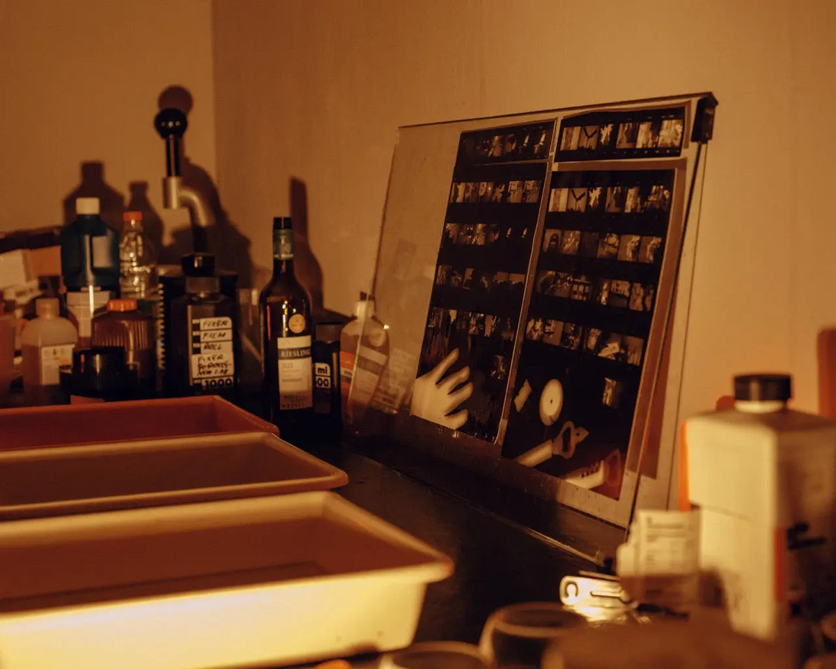 Private black and white darkroom workshop Berlin