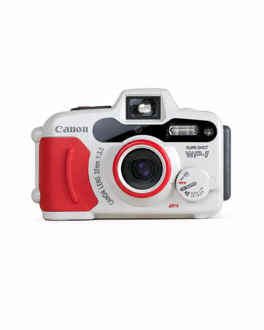Canon Sure Shot WP-1 – 35mm Compact Film Camera – illustrative product view 1