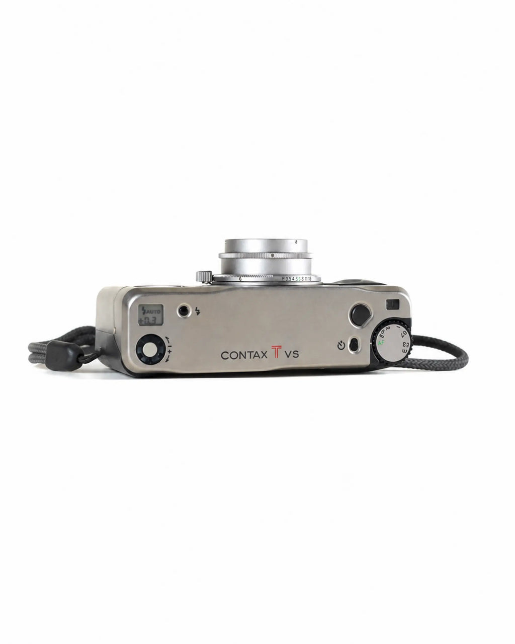 Contax TVS – 35mm Compact Zoom Film Camera – illustrative product view 1